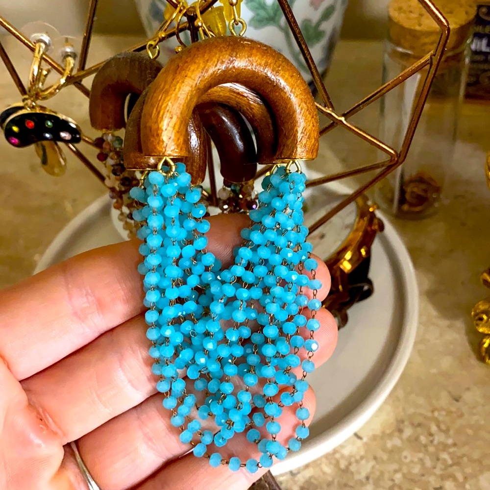 Beautiful earrings from Anthropologie